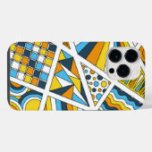 Coque Pour Pour iPhone 14 Pro Max AroAce Pride Zen Doodle Sunset Drapeau Moderne Abs (Verso Horizontal)