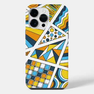 Coque Pour Pour iPhone 14 Pro Max AroAce Pride Zen Doodle Sunset Drapeau Moderne Abs