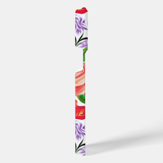 Coque Pour Pour iPhone 14 Pro Max Art Floral (Côté droit)