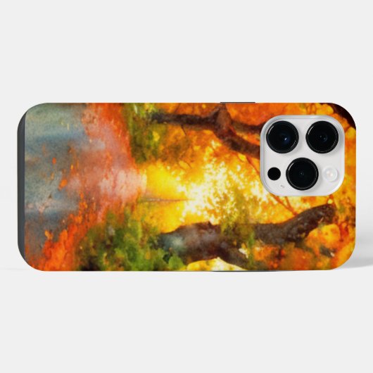 Coque Pour Pour iPhone 14 Pro Max Automne/Automne/Automne/Feuille/Nature (Verso Horizontal)