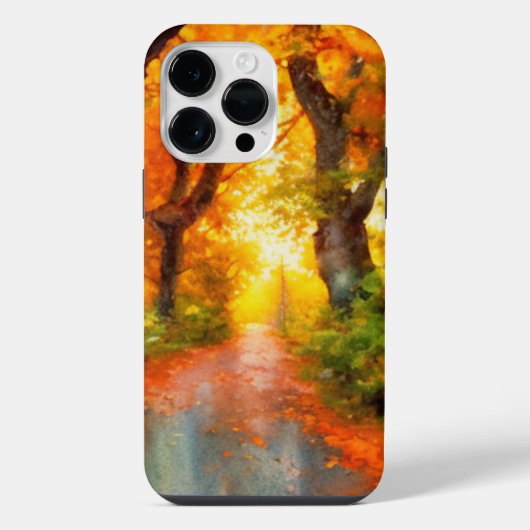 Coque Pour Pour iPhone 14 Pro Max Automne/Automne/Automne/Feuille/Nature (Verso)