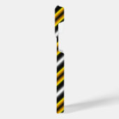 Coque Pour Pour iPhone 14 Pro Max Bandes arc-en-ciel blanc jaune (Côté gauche)
