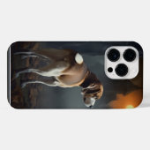 Coque Pour Pour iPhone 14 Pro Max Beagle Halloween Effrayant (Verso Horizontal)
