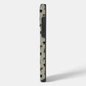 Coque Pour Pour iPhone 14 Pro Max Bear Moose Pine Tree Lodge Cabane (Côté gauche)