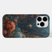 Coque Pour Pour iPhone 14 Pro Max Beau monde fantastique - floral surréaliste coloré (Verso Horizontal)