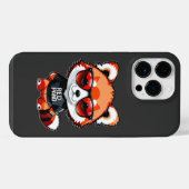 Coque Pour Pour iPhone 14 Pro Max Bébé Panda Rouge Chibi (Verso Horizontal)