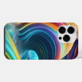 Coque Pour Pour iPhone 14 Pro Max Belle cascade arc-en-ciel (Verso Horizontal)