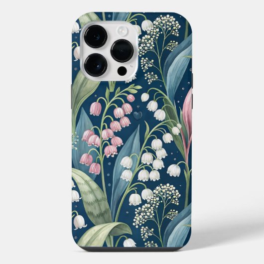 Coque Pour Pour iPhone 14 Pro Max Birth Flower Botanical Design (Verso)
