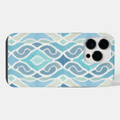 Coque Pour Pour iPhone 14 Pro Max Bleu côtier/plage/nautique (Verso Horizontal)