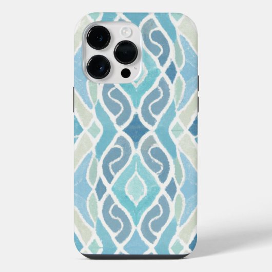 Coque Pour Pour iPhone 14 Pro Max Bleu côtier/plage/nautique (Verso)