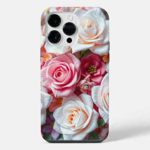 Coque Pour Pour iPhone 14 Pro Max Bohème Floral Art cadeau parfait pour vos amours