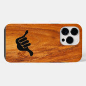 Coque Pour Pour iPhone 14 Pro Max Bois de Koa (Verso Horizontal)