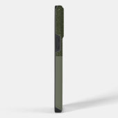 Coque Pour Pour iPhone 14 Pro Max Boîtier iPhone 14 Pro Max vert texturé personnalis (Côté droit)
