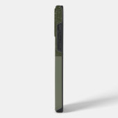 Coque Pour Pour iPhone 14 Pro Max Boîtier iPhone 14 Pro Max vert texturé personnalis (Côté gauche)
