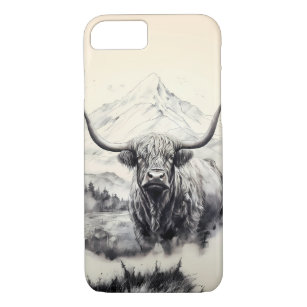 Case-Mate iPhone Case Boîtier téléphonique Highland Cow iPhone 14 Pro Ma