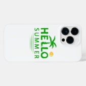 Coque Pour Pour iPhone 14 Pro Max Bonjour l'été (Verso Horizontal)