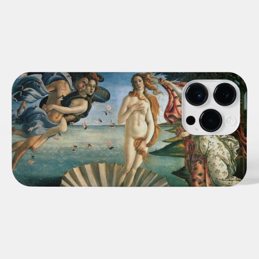 Coque Pour Pour iPhone 14 Pro Max Botticelli naissance de Vénus (Verso Horizontal)