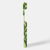 Coque Pour Pour iPhone 14 Pro Max Branches d'olive sur le vert miel (Côté gauche)