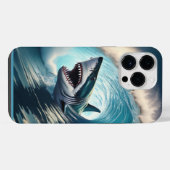 Coque Pour Pour iPhone 14 Pro Max Bump et Bite de requin (Verso Horizontal)