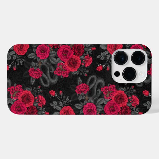 Coque Pour Pour iPhone 14 Pro Max Caché en rose (Verso Horizontal)