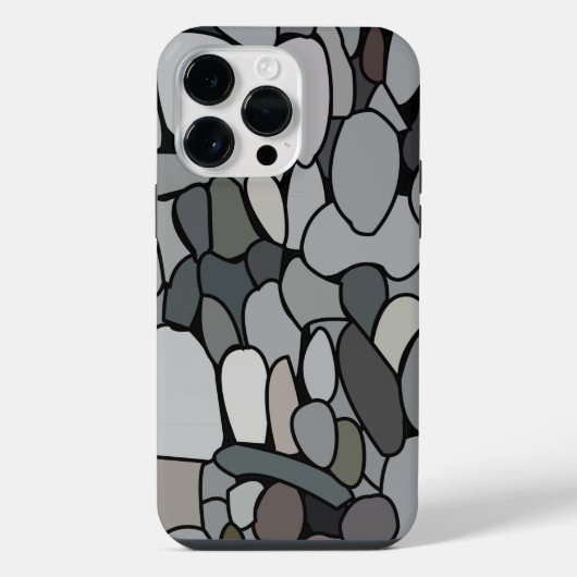 Coque Pour Pour iPhone 14 Pro Max Cailloux galets  (Verso)