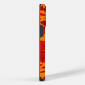 Coque Pour Pour iPhone 14 Pro Max Camo Rouge Lava (Côté droit)