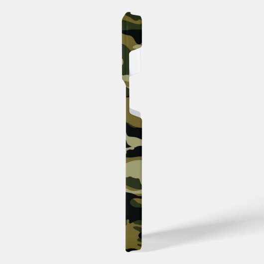 Coque Pour Pour iPhone 14 Pro Max Camo vert foncé (Côté gauche)