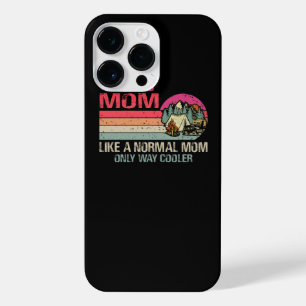 Coque Pour Pour iPhone 14 Pro Max Camping Maman Comme Une Maman Normale Seulement Gl
