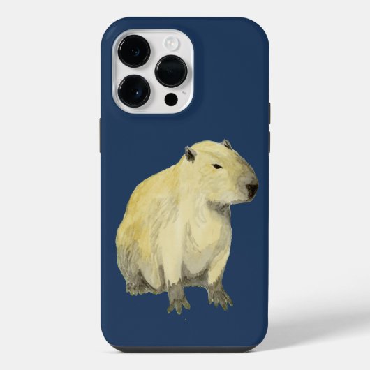 Coque Pour Pour iPhone 14 Pro Max Capybara (Verso)