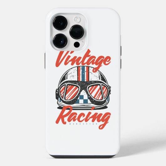 Coque Pour Pour iPhone 14 Pro Max Casque de course (Verso)