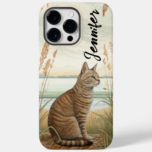 Coque Pour Pour iPhone 14 Pro Max Cat iPhone / coque ipad (Verso)