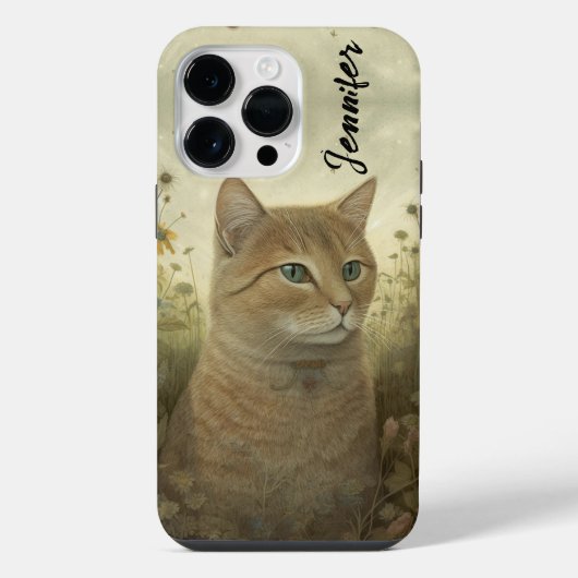 Coque Pour Pour iPhone 14 Pro Max Cat iPhone / coque ipad (Verso)