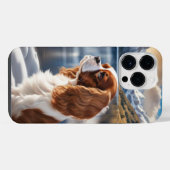 Coque Pour Pour iPhone 14 Pro Max Cavalier King Charles (Verso Horizontal)