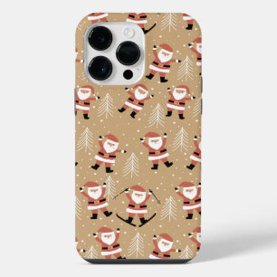 Coque Pour Pour iPhone 14 Pro Max Célébration festive de Noël avec le Père Noël enne