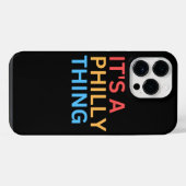 COQUE POUR POUR iPhone 14 PRO MAX C'EST UN TRUC DE PHILLY (Verso Horizontal)