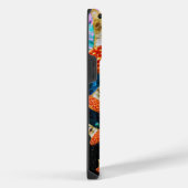 Coque Pour Pour iPhone 14 Pro Max Chat à pizza de l'espace amusant (Côté droit)