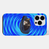 Coque Pour Pour iPhone 14 Pro Max Chat psychédélique (Verso Horizontal)