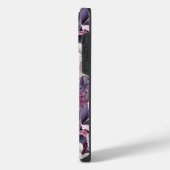 Coque Pour Pour iPhone 14 Pro Max Chic violet orchidée florale (Côté gauche)
