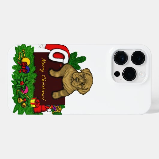 Coque Pour Pour iPhone 14 Pro Max Chiffre XMas (Verso Horizontal)