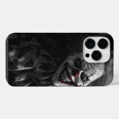 Coque Pour Pour iPhone 14 Pro Max Clown effrayant d'Halloween (Verso Horizontal)