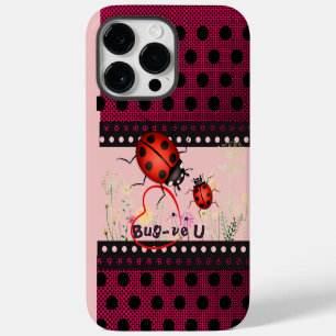 Coque Pour Pour iPhone 14 Pro Max Coccinelle Ladybug Amour