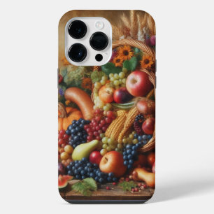Coque Pour Pour iPhone 14 Pro Max Coloré/Action de grâce/Corne d'abondance/Automne