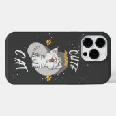 Coque Pour Pour iPhone 14 Pro Max Conception de CHAT mignonne (Verso Horizontal)