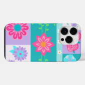 Coque Pour Pour iPhone 14 Pro Max Conception de fleurs vibrantes en fleurs (Verso Horizontal)