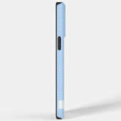 Coque Pour Pour iPhone 14 Pro Max Conception de point Polka Blanc bleu ciel pâle per (Back / Right)