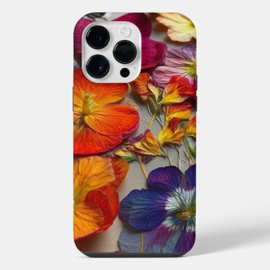 Coque Pour Pour iPhone 14 Pro Max Conception des fleurs (Verso)