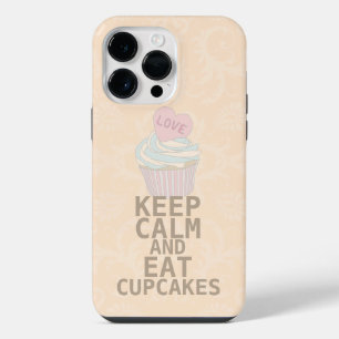 Coque Pour Pour iPhone 14 Pro Max CONSERVEZ CALME ET Mangez les gâteaux changent tur