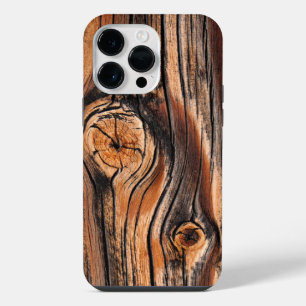 Coque Pour Pour iPhone 14 Pro Max Cool de texture bois unique
