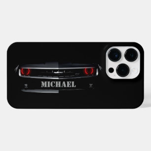 Coque Pour Pour iPhone 14 Pro Max Cool personnalisé noir Chevy Camaro Votre nom