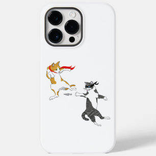 Coque Pour Pour iPhone 14 Pro Max Coque de combat de chat-Mate coque iphone